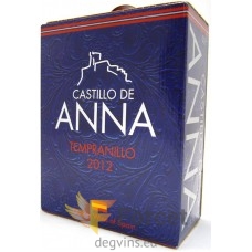 Sarkanvīni Sausie Castillo de Anna Tempranillo 3 L